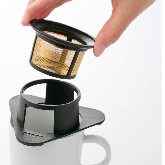 CORES Single Cup Gold Coffee Filter C210 - Picture 3 of 12